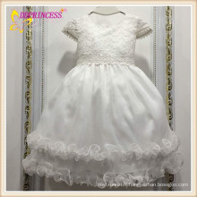 Brodé conception bébé filles robe de soirée blanc ange enfants robe